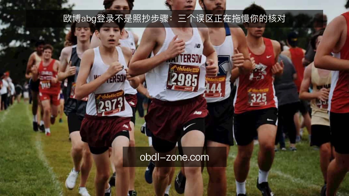 欧博abg登录不是照抄步骤：三个误区正在拖慢你的核对